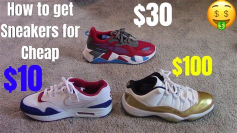 how to get cheap from nike and adidas|cheapest way to get sneakers.